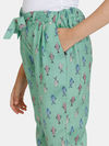 Rosaline Girls Woven Pyjama - Green Flash — thumbnail 5